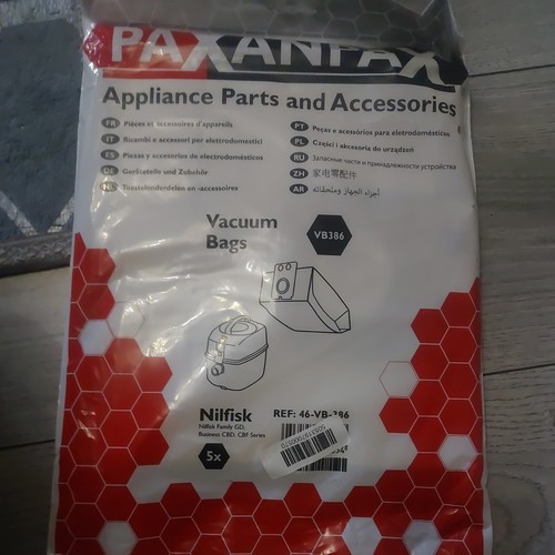 Hoover bags vb386 nilfisk - hoover,